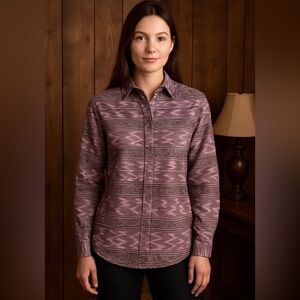 CABELA’S flannel bottom shirt size small